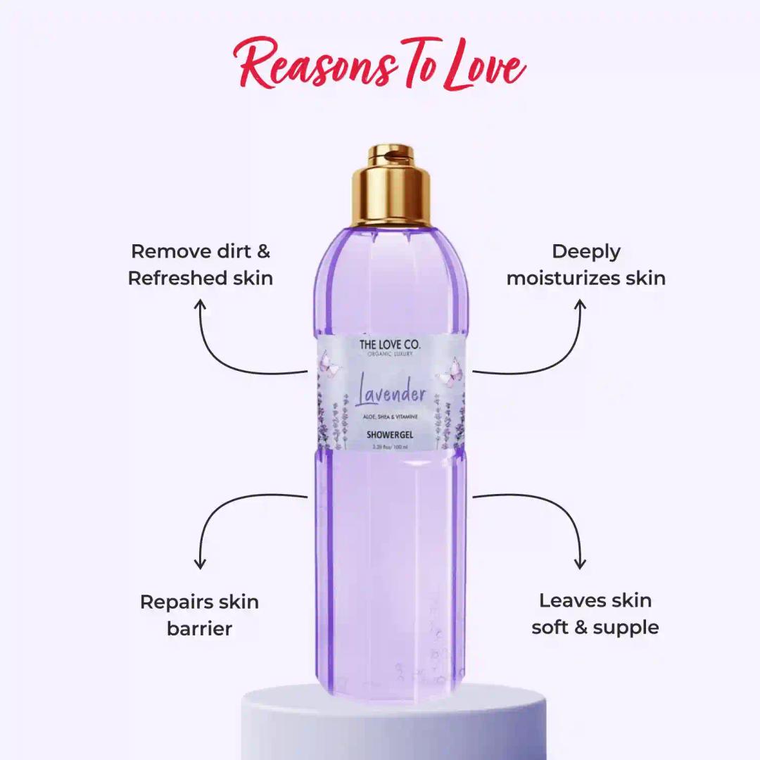 THE LOVE CO. Lavender Body Wash - 100ml