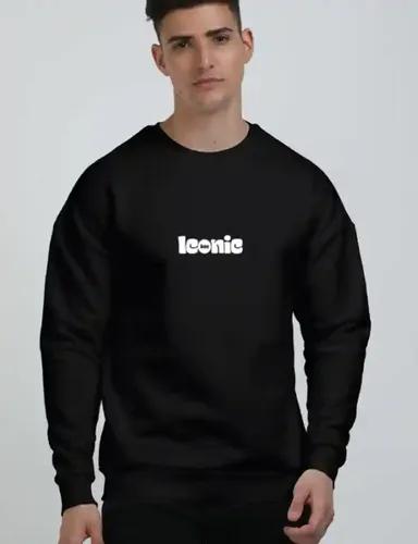 Iconic Unisex Oversized pullover sweatshirt - Black