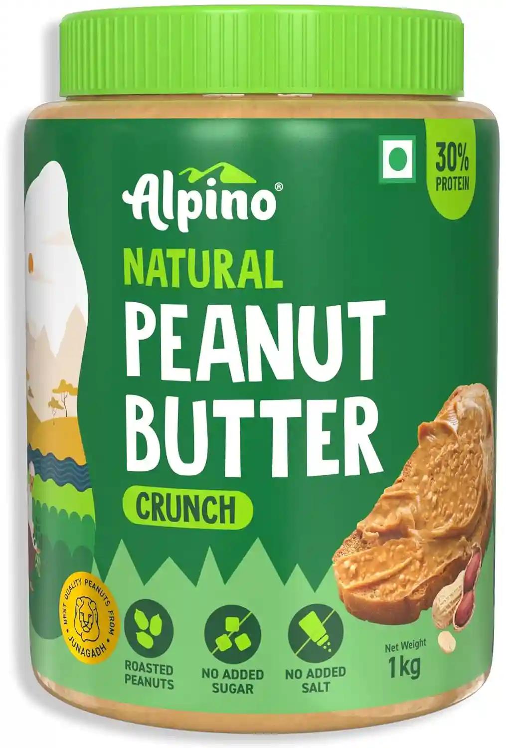 Alpino Health Foods High Protein Natural and Dark Chocolate Peanut Butter Combo