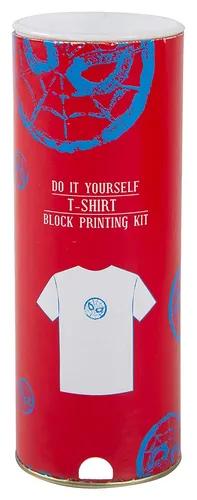 DIY Craft Kit Block Print Your T-Shirt With Spiderman (6-8 Years)