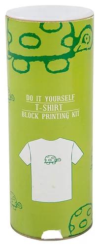 DIY Craft Kit Block Print Your T-Shirt With Turtle (6-8 Years)