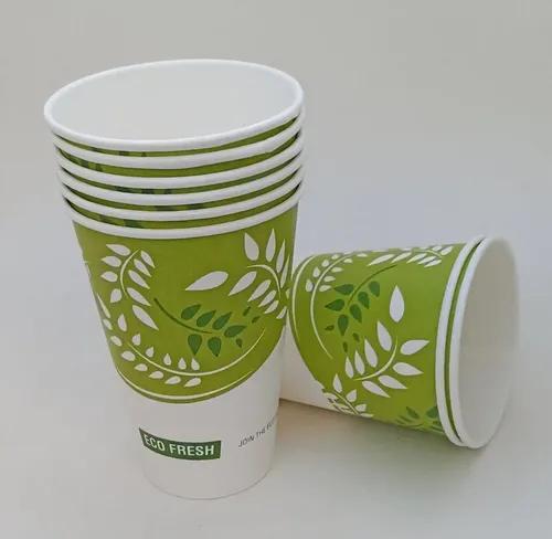 PARICOTT 330ml Eco Printed Disposable Paper Cup for Party 100 Pcs