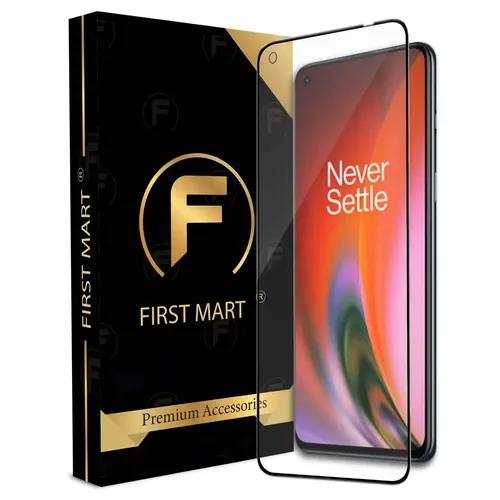 FIRST MART Premium Tempered Glass for OnePlus Nord 2 5G / Nord CE 5G / Nord 2T with Edge to Edge Coverage and Easy Installation Kit, Pack of 1