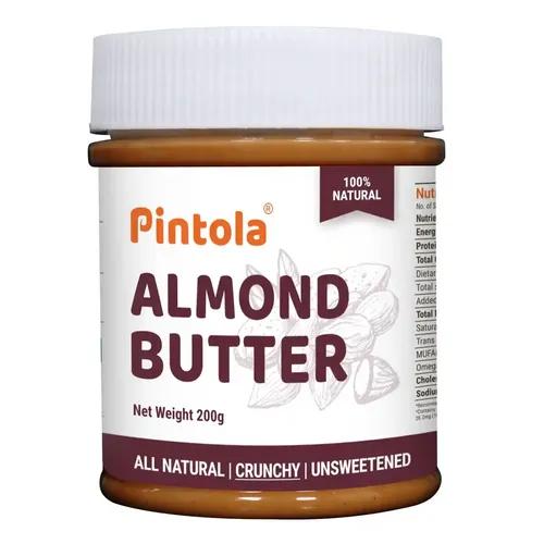 Pintola Almond Butter Crunchy 200g