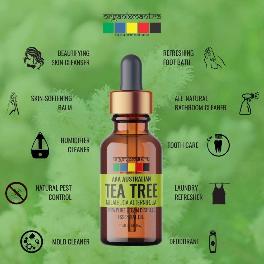 Organix Mantra Australian Tea Tree Essential Oil 15ML