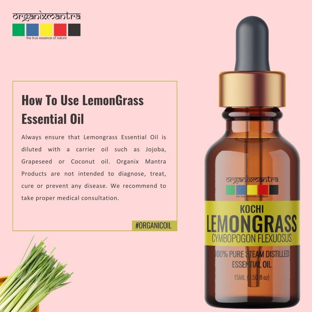 Organix Mantra Kochi Lemongrass Essential Oil 15ML