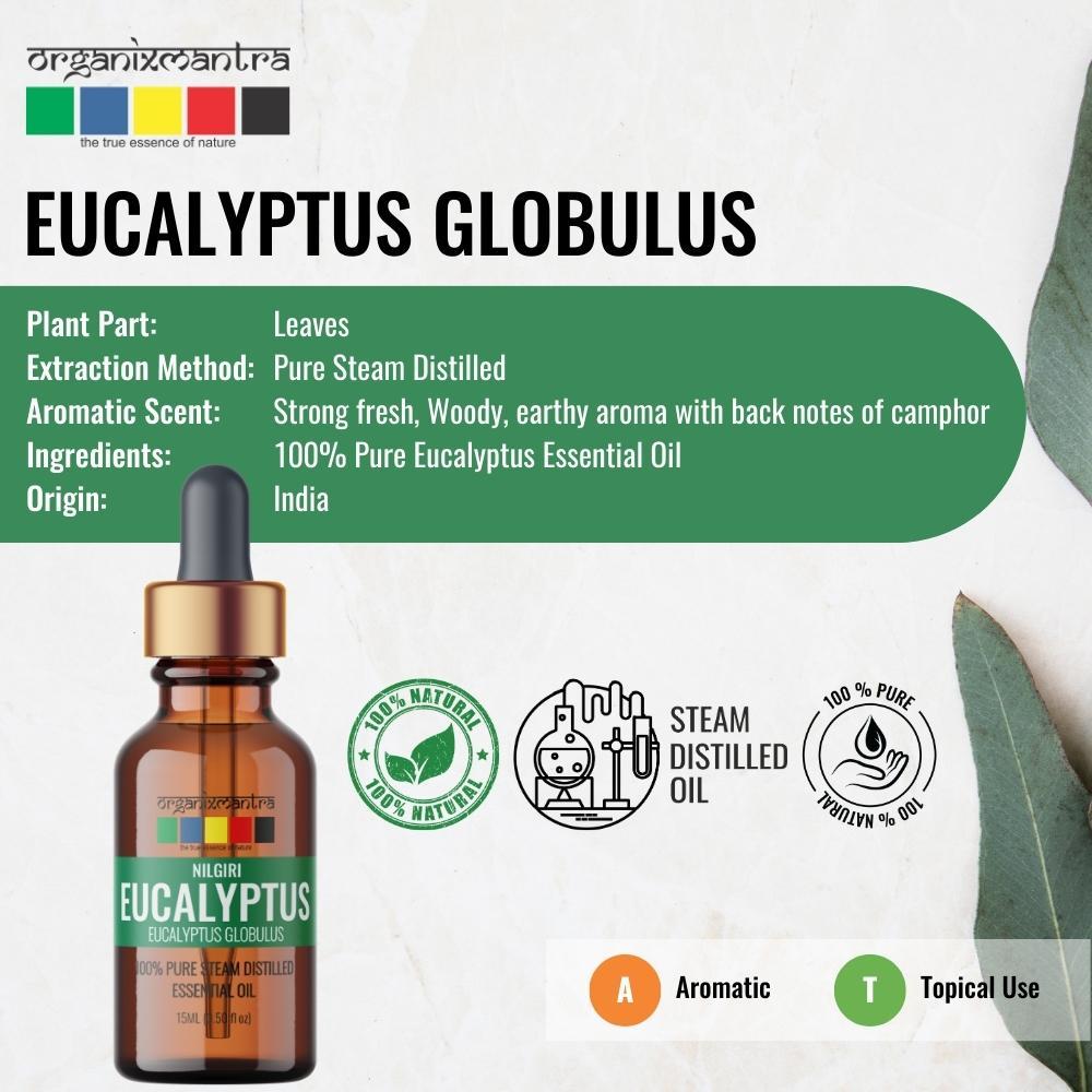 Organix Mantra Nilgiri Eucalyptus Essential Oil 15ML