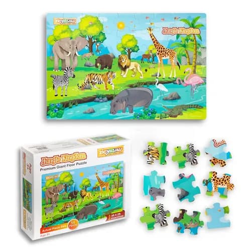 Zigyasaw Premium Amazing Jungle Kingdom Giant Puzzle Game