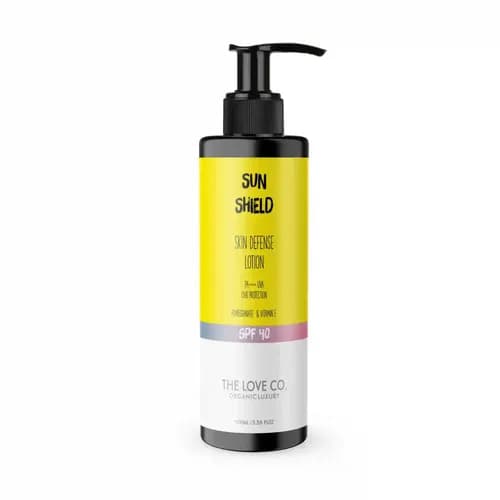 THE LOVE CO. Skin Defense Sunscreen Lotion SPF 40 PA++ UVA/UVB Protection - 100ml