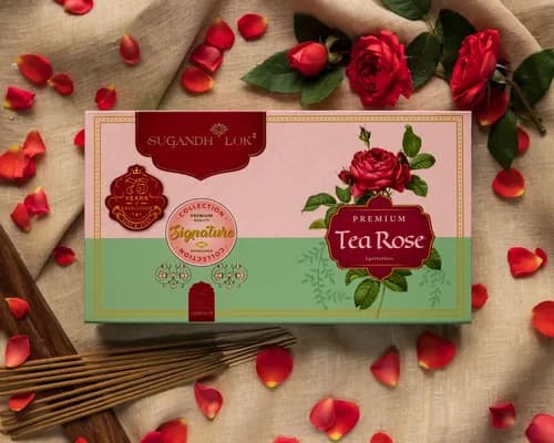 Signature Collection  Tea Rose  Premium Agarbathies