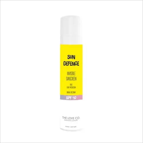 THE LOVE CO. Sun Defence Invisible Sunscreen Cream, SPF 40 - 50Ml