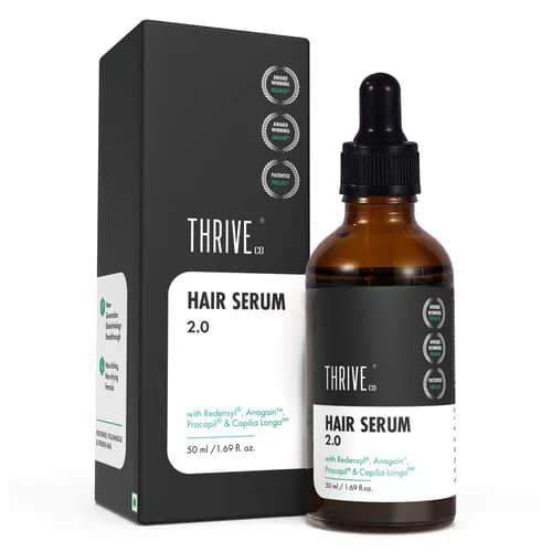 ThriveCo Hair Growth Serum 2.0, 50ml, With Effective Redensyl, Anagain & Procapil